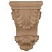 Ekena Millwork 8 1/4"H x 6"W x 3 1/4"D Corbel Wood in Brown | 8.25 H x 6 W x 3.25 D in | Wayfair COR06X03X08ACCH-CASE-2