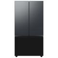 Samsung Bespoke 24 cu. ft. 3-door Refrigerator w/ Beverage Center & Custom Panels Included in Gray | 70 H x 35.75 W x 28.75 D in | Wayfair