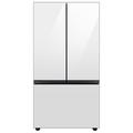 Samsung Bespoke 24 cu. ft. 3-door Refrigerator w/ Beverage Center & Custom Panels Included in Gray/White | 70 H x 35.75 W x 28.75 D in | Wayfair