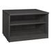 Ebern Designs Legacy 20 in. Low Open Shelf Cabinet Wood in Brown/Gray | 20 H x 30 W x 20 D in | Wayfair 528655401ADC4AB19BF6A03A4C65507D