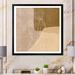 George Oliver Minalism Woman Line Art VI - Modern & Contemporary Canvas Wall Art Canvas, Cotton in Brown | 16 H x 16 W x 1 D in | Wayfair