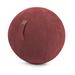 Latitude Run® Alfa Sitting Ball Chair Plastic/Fabric in Red/Pink/Brown | 26 H x 26 W x 26 D in | Wayfair 07F606E5EF9243D089B79E938FB6E375