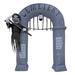 The Holiday Aisle® Halloween Inflatable Polyester in Black/Gray | 141.73 H x 44.1 W x 120.87 D in | Wayfair 259D1AB272774BA4A07BE404D31C48CA