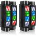 The Holiday Aisle® 8 Beam Moving Head Lights For Dj Disco Party in Blue/Green/Red | 4.53 H x 11.02 W x 5.71 D in | Wayfair