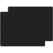 Inbox Zero Kalvn 2 Piece Silicone Placemat Set Metal in Black | 32 W x 24 D in | Wayfair 2D3863465A5749B5AA737FD1A133FFB3
