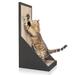 Standing Cat Scratcher in Charcoal Black, 13.2" L X 11.4" W X 27.9" H, Medium