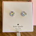 Kate Spade Jewelry | Kate Spade Round Cz Stud | Color: Gold | Size: Os