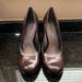 Jessica Simpson Shoes | Jessica Simpson Patent Plum Pumps Womens Size 9 | Color: Purple | Size: 9