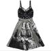 Burberry Dresses | Burberry Polka Dot And Victorian Portrait Print Dress | Color: Black/White | Size: Xs