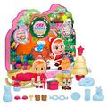 CRY BABIES MAGIC TEARS Claus Adventskalender | Adventskalender mit der exklusiven Puppe "Claus", dem zugehörigen Haustier und 22 zusätzlichen Accessoires – Geschenk für Jungen und Mädchen ab 3 Jahren