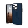URBAN ARMOR GEAR UAG Designed for iPhone 14 Pro Max Case Blue Mallard 6.7" Civilian Sleek Ultra Thin Slim Impact Resistant Dropproof Protective Cover Compatible with Wireless Charging