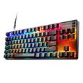 SteelSeries Apex 9 TKL - Mechanical Gaming Keyboard – Optical Switches – 2-Point Actuation – Compact Esports Tenkeyless Form Factor – Hotswappable Switches - French AZERTY Layout