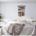 vidaXL Tête de lit avec armoires Blanc Bois d’ingénierie
