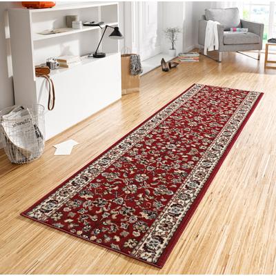 Läufer HANSE HOME "Vintage" Gr. 13, rot, B:80cm H:9mm L:250cm, Kunstfaser, Teppiche, Teppichläufer, Kurzflor, Orient, Vintage, Retro, Flur, Schlafzimmer Image