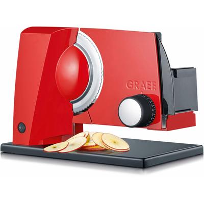 GRAEF Allesschneider "SLICED KITCHEN SKS S11003", rot, B:23,7cm H:25,2cm T:34,3cm, Allesschneider, mit Bodenplatte Image