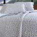 Pebbles F/Q Quilt 100% Cotton Lightweight Machine Washable Reversible Bedspread Coverlet