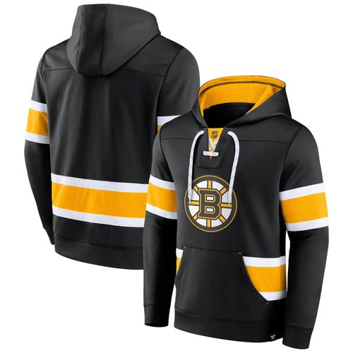 Boston Bruins Fanatics Branded Iconic NHL Exclusive Pullover Hoodie – Herren