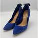 Jessica Simpson Shoes | Blue Suede Pumps | Color: Blue | Size: 7.5