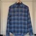 American Eagle Outfitters Shirts | American Eagle Outfitters Men's Button Down Shirt | Color: Blue/Yellow | Size: Xs