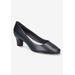 Wide Width Women's Ballari Pump by Easy Street in Navy (Size 9 W)