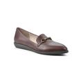 Women's Maria Casual Flat by Cliffs in Brown Smooth (Size 8 M)
