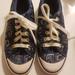 Coach Shoes | Coach Barrett Lace-Up Sneakers | Color: Blue/Silver | Size: 6.5