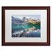 Trademark Fine Art "Joffre Lake Reflection" by Pierre Leclerc Framed Photographic Print Canvas, Wood | 16 H x 20 W x 0.5 D in | Wayfair