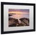 Trademark Fine Art 'Granite Channel' by Michael Blanchette Framed Photographic Print Canvas | 18.75 H x 22.75 W x 0.75 D in | Wayfair