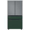 Samsung Bespoke 23 cu. ft. Smart 4-Door Refrigerator w/ Beverage Center & Custom Panels Included, in Pink/Gray/Green | Wayfair