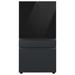 Samsung Bespoke 23 cu. ft. Smart 4-Door Refrigerator w/ Beverage Center & Custom Panels Included, in Gray | 70 H x 35.75 W x 28.75 D in | Wayfair