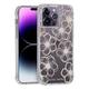 case-mate Floral Gems Case Schutzhülle kompatibel mit Apple iPhone 14 Pro Max Hülle Blumen [Stoßfeste iPhone 14 Pro Max Hülle Muster | Bis zu 3 m Fallschutz | Aus recyceltem Material] - Glitzer