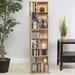 Millwood Pines Sheraden 54" H x 13" W Wood Standard Bookcase Wood in Brown | 54 H x 13 W x 8 D in | Wayfair F77FA645198544E8B08890A576717E46