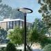 eLEDing Solar Powered Rgb Led Ufo-Round Light App/Remote Control For Outdoor Dark Sky City Dusk To Dawn 15W Aluminium/ in Black/Gray | Wayfair