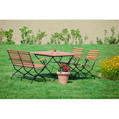 Garten-Essgruppe MERXX "Schloßgarten", beige (natur), Sitzmöbel-Sets Image