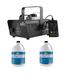 Chauvet DJ Hurricane Fog/Smoke Machine and 1 Gallon Bottle of Fog Fluid (2 Pack)