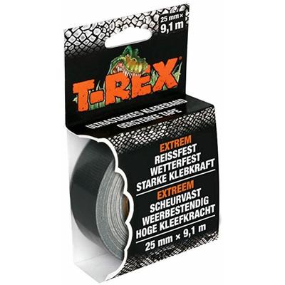 Kip T-Rex Gewebeband Grau 25mmx9,1m