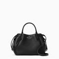 Kate Spade Bags | Kate Spade Dumpling Small Pebbled Leather Satchel Crossbody, Black Nwt | Color: Black | Size: Small