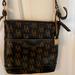 Dooney & Bourke Bags | Dooney & Bourke Signature Db Logo Crossbody Bag | Color: Black/Tan | Size: Os