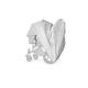 softgarage Buggy softcush Premium Light Grey Cover for Quinny Buzz Xtra Pushchair Rain Cover