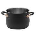 Meyer Accent Series Stainless Steel Induction Stockpot, Matte Black Stainless Steel in Black/Gray | 8.46 W in | Wayfair 70621