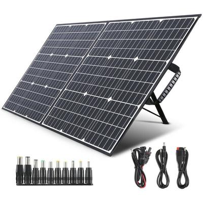 Swarey - 100W Faltbares Solarpanel Solarladegerät Monokristallines tragbares Solarmodul für Outdoor Image