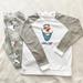 Disney Pajamas | Disney Frozen Olaf Pajamas Set | Color: Gray/White | Size: Mg