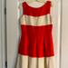 Kate Spade Dresses | Kate Spade Gayle Dress Size 6 Orange/Creme | Color: Cream/Orange | Size: 6