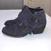 Free People Shoes | Free People Charcoal Gray Booties Size 39 | Color: Gray | Size: 39