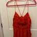Free People Dresses | Free People Dress Size 8 Red Beautiful | Color: Red | Size: 8