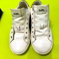 Coach Shoes | Coach Low Top Leather Sneaker | Color: White | Size: 11