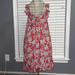 American Eagle Outfitters Dresses | Aeo Red Floral Sundress | Color: Red/White | Size: Xl