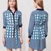 Anthropologie Dresses | Anthropologie Maeve Mod Geometric Tunic Dress | Color: Blue/White | Size: 2