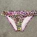 Victoria's Secret Swim | Leopard Print Vs Swim Size Large | Color: Green/Pink | Size: L