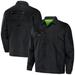 Men's NFL x Staple Black Seattle Seahawks Coaches Full-Snap Jacket